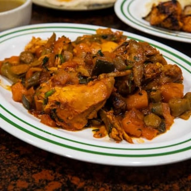 Chicken Agada (Loubia).