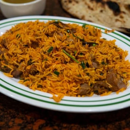 Kabsa Lamb.