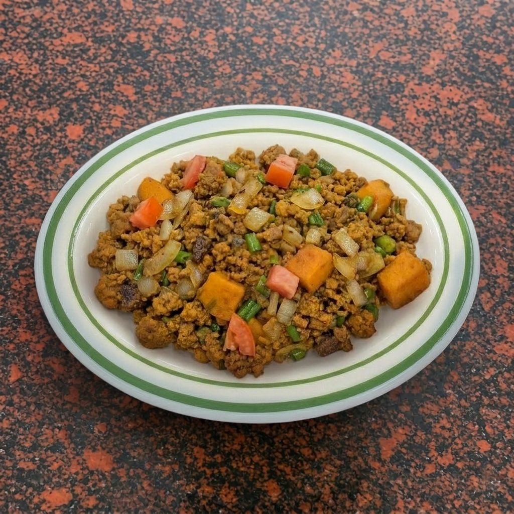 Leham Segar (Small Sauteed Lamb).