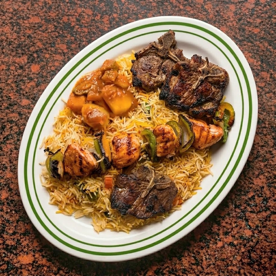 Mix Grill Kabab.